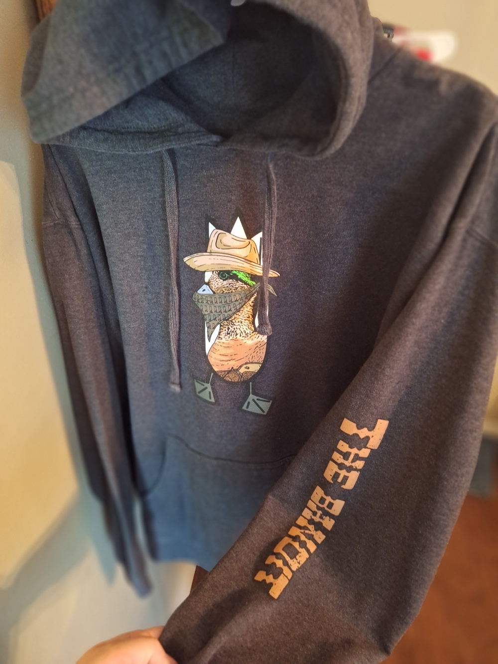 Dive Bomb Duck Hoodie Special Addition "The Bandit"  Large